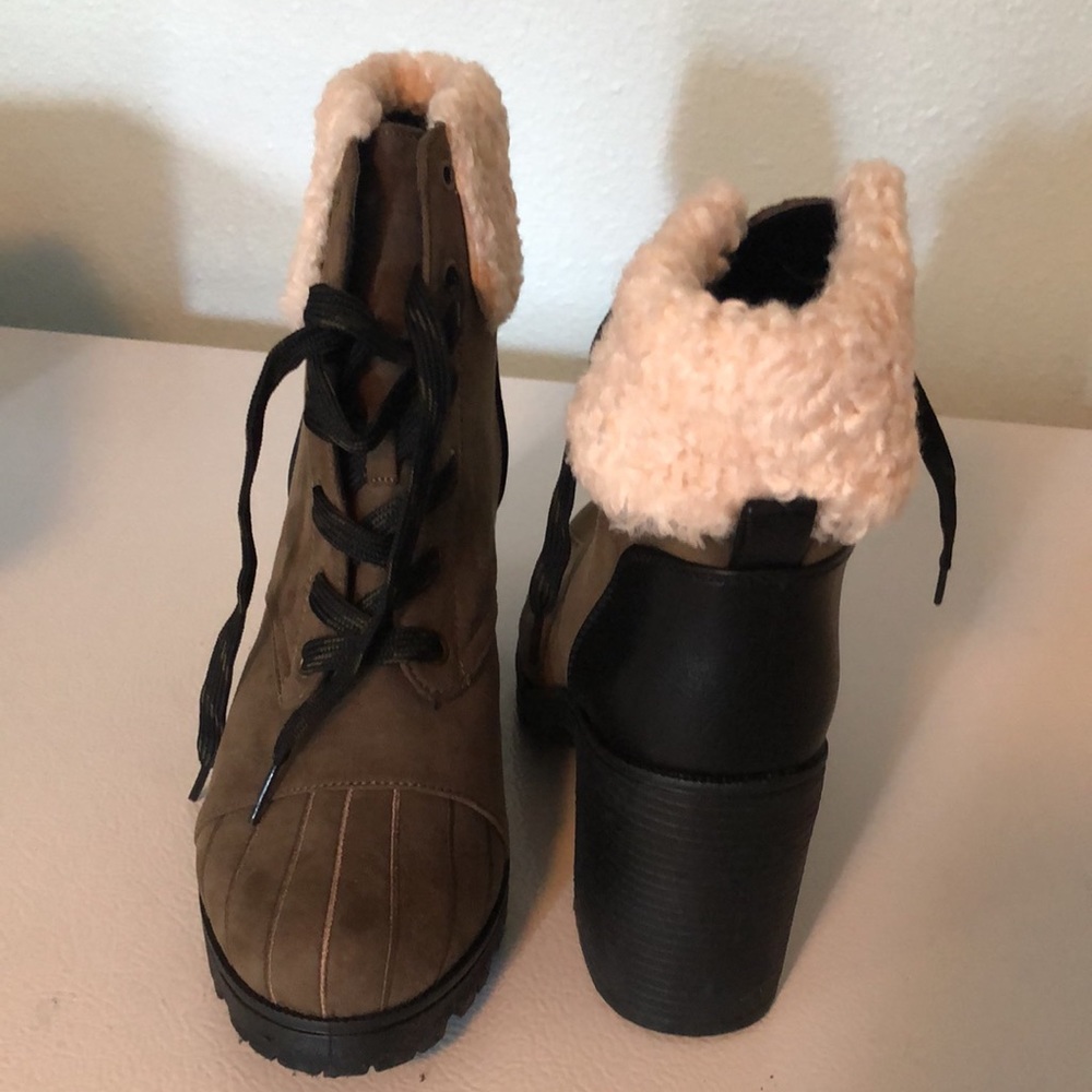 Qupid Combat Boots - Picture 3 of 10
